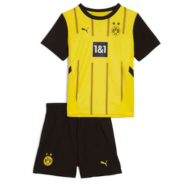 Kids Jersey and Shorts Borussia Dortmund Home 24/25