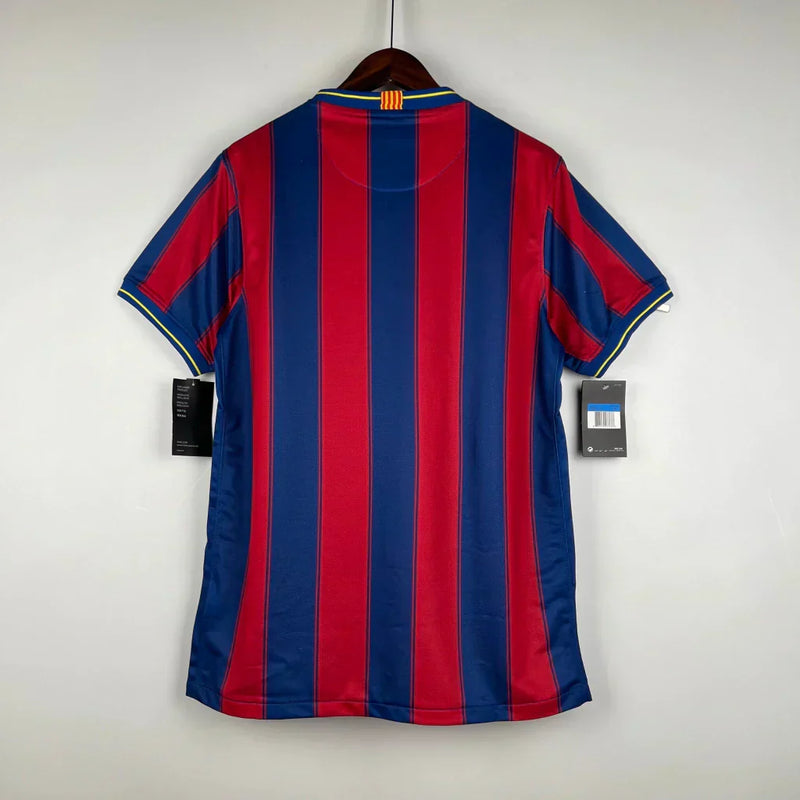 Jersey FC Barcelona Retro 09/10 - Whit Patch