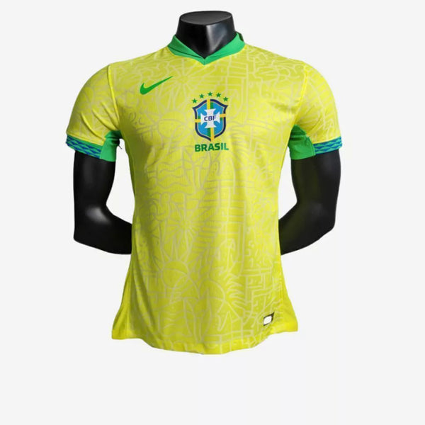 Jersey Brazilië Thuisspeler Versie - 24/25