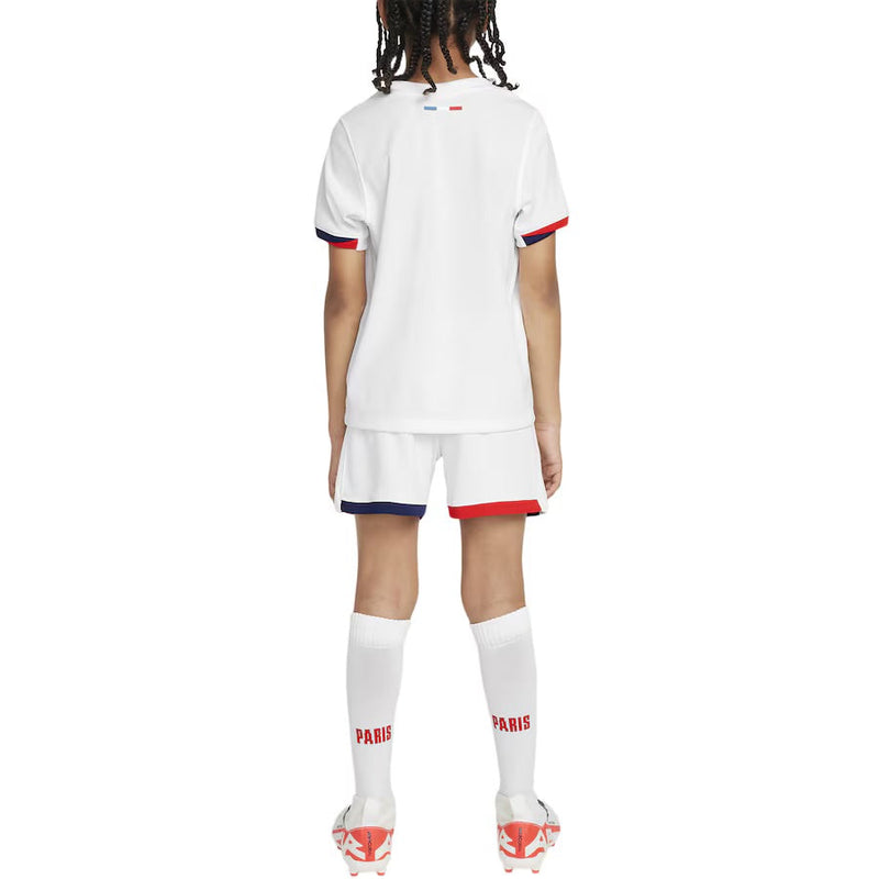 Shirt en shorts voor kinderen PSG Uit 24/25 - Met panty