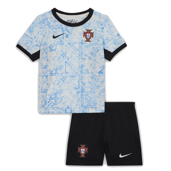 Jersey and Shorts for Kids Portugal Away 24/25