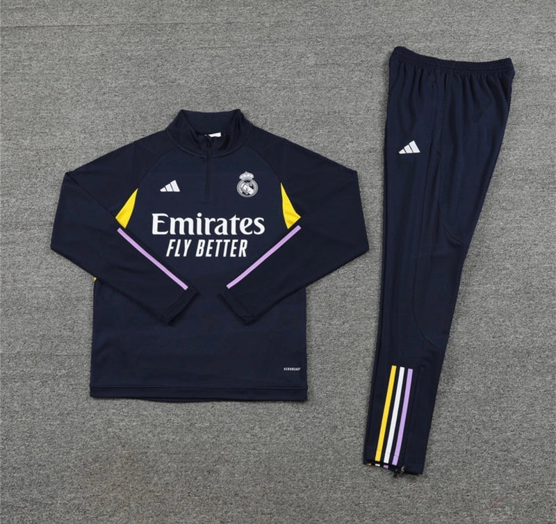 Track-suit Real Madrid Kids 23/24 – Blue