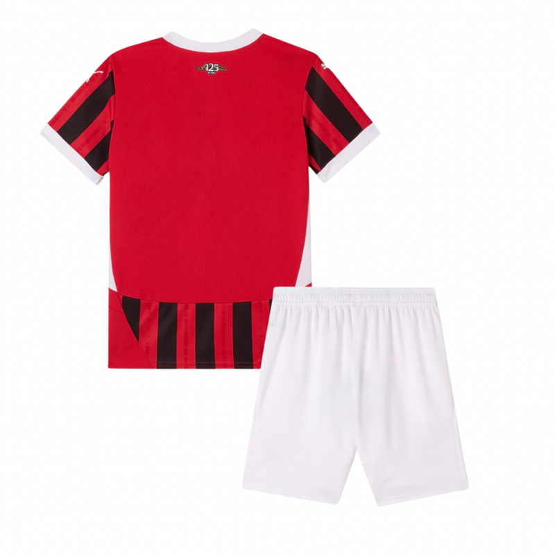 Jersey en korte broek voor kinderen AC MILAN Home 24/25