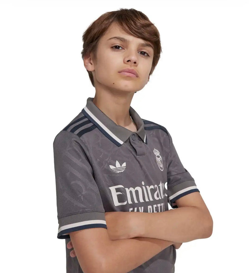 Jersey en korte broek voor kinderen Real Madrid Third 24/25 met kousen