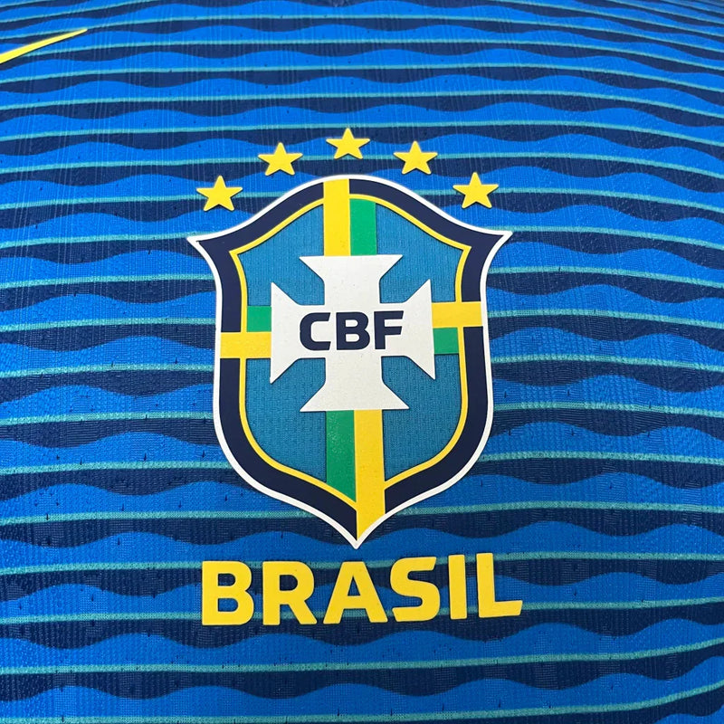 Jersey Brazil Away Player Version - 24/25