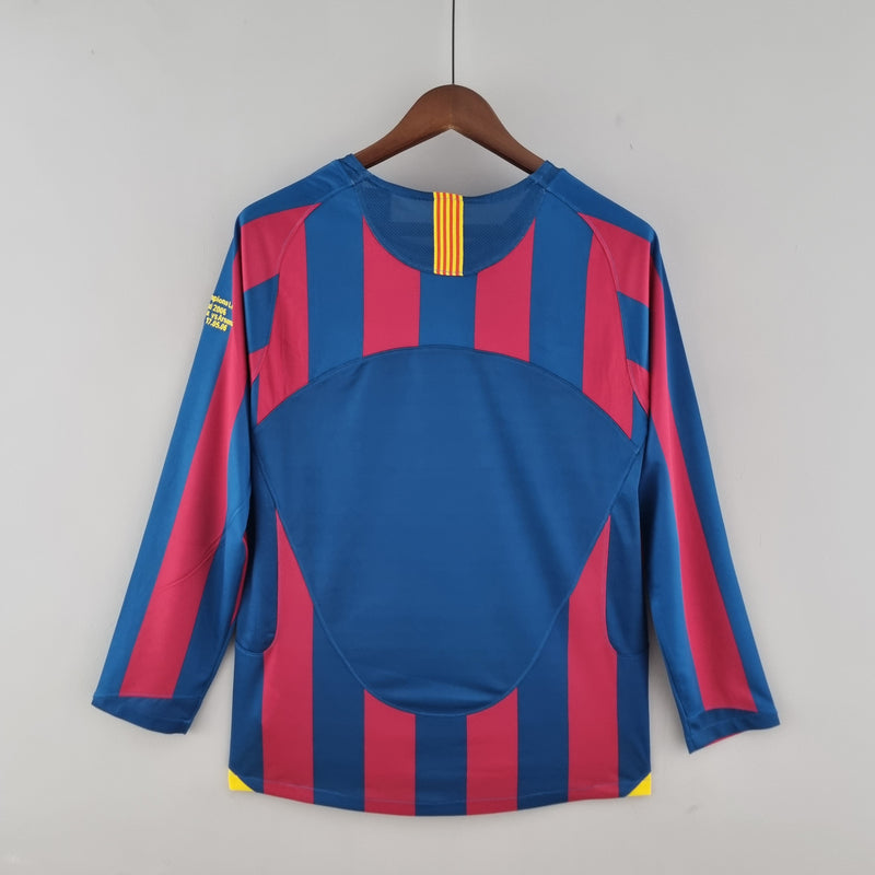 Jersey FC Barcelona Retro Long Sleeve 05/06