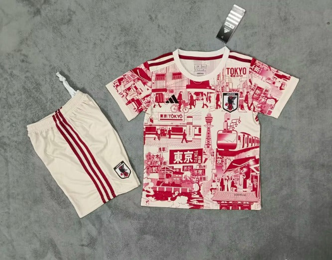 Kids Jersey and Shorts Japan 23/24