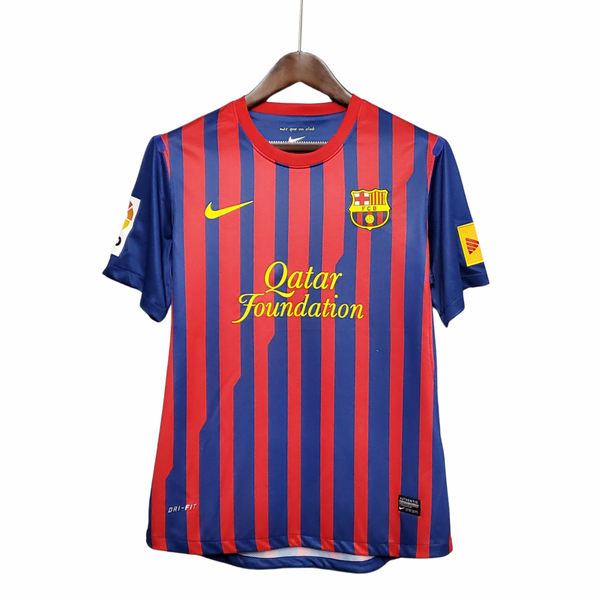 Jersey FC Barcelona Retro 11/12 - Whit Patch