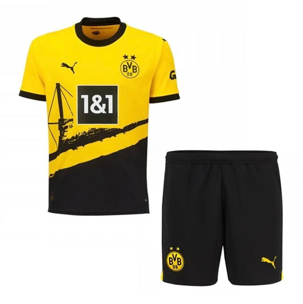 Kids Jersey and Shorts Borussia Dortmund Home 23/24