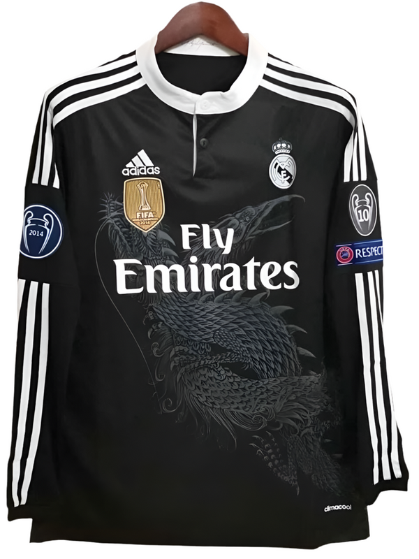 long sleeve Real Madrid Dragon Retro 2014/2015 - With Patch