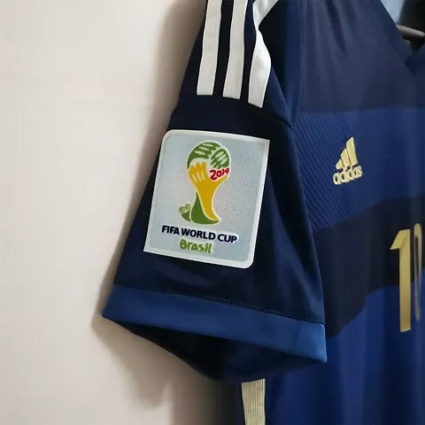 Argentinië Retro 2014 Jersey - Met Patch