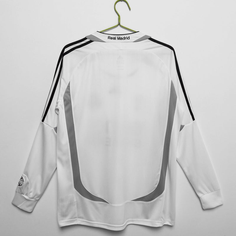 Jersey Real Madrid Retro Lange Mouw 06/07