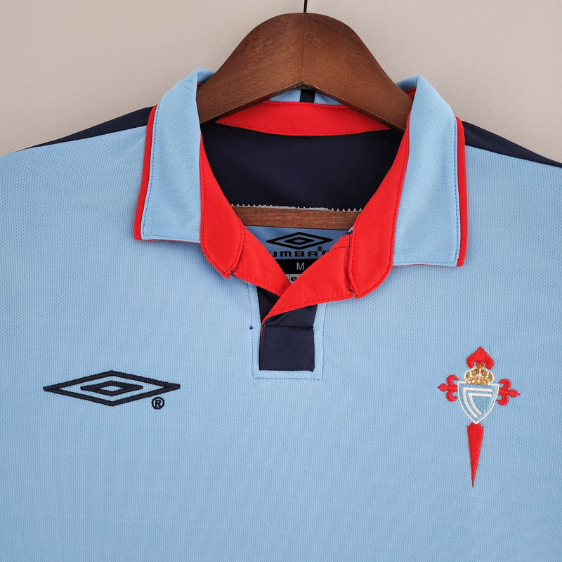 Jersey RC Celta Home Retro 2002 - Met Patch LaLiga