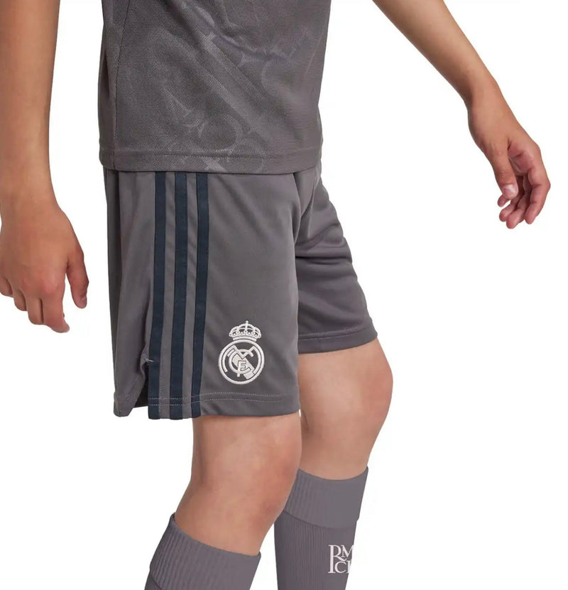 Jersey en korte broek voor kinderen Real Madrid Third 24/25 met kousen