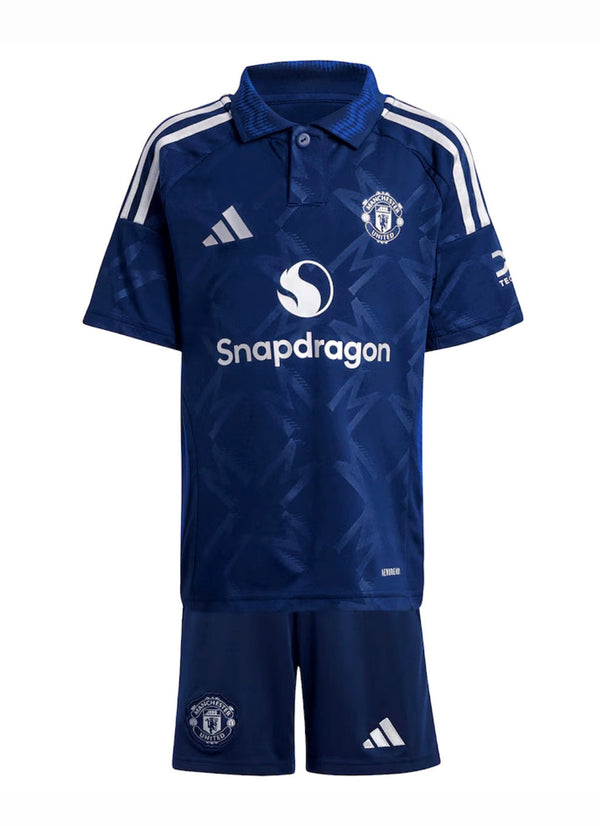 Jersey and Shorts For Kids Manchester United Away 24/25