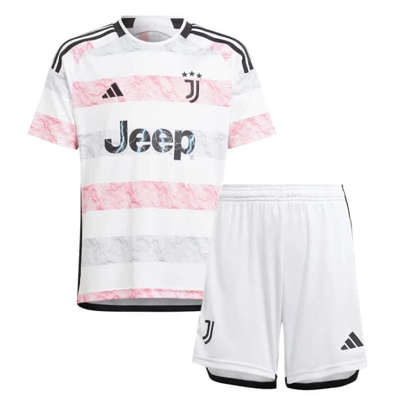 Juventus Away Kids Jersey and Shorts 23/24