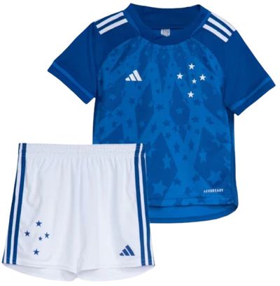 Jersey en korte broek voor kinderen Cruzeiro Home 24/25