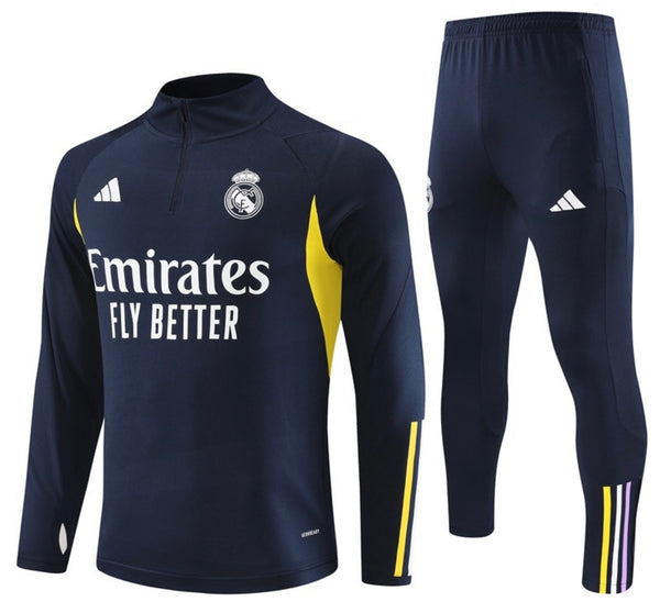 Trainingspak Real Madrid Kids 23/24 – Blauw