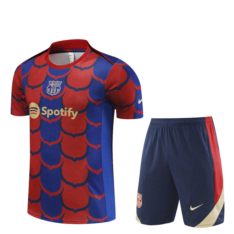 Barcelona 24/25 training shirt and shorts