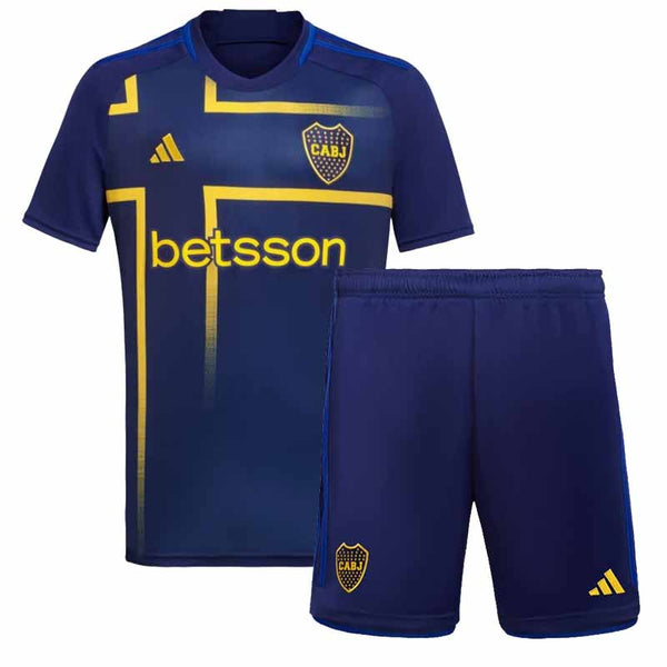 Kindershirt en shorts Boca Juniors Home 24/25