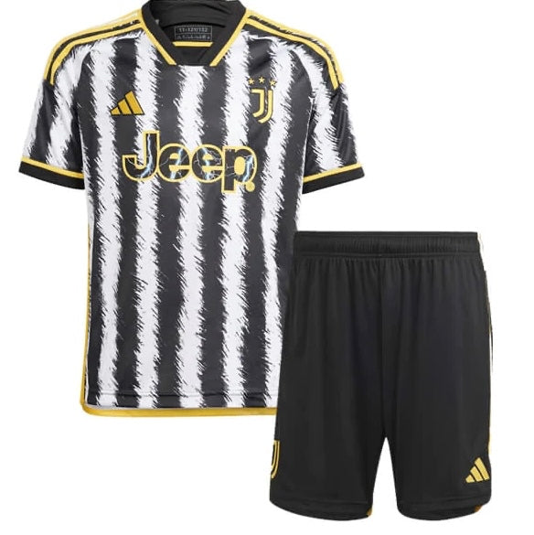 Juventus Thuis Kinderen Shirt en Shorts 23/24