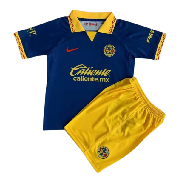 Kindershirt en shorts Club América Uit 23/24