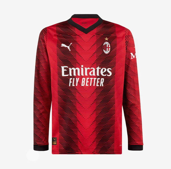 AC Milan Home 23/24 Jersey - wide sleeve