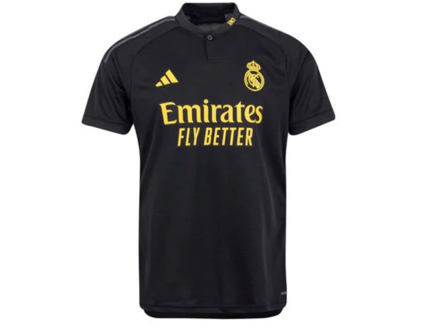 Jersey Real Madrid Man Derde Kit Zwart 23/24