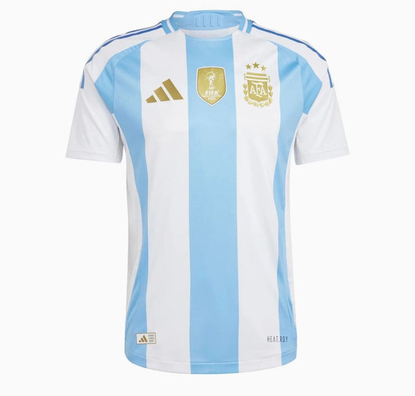 ARGENTINA Home 24/25 JERSEY - WITH WORLD CUP CHAMPION PATCH