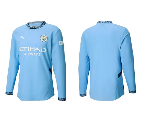 Jersey Manchester City Home 24/25 - Long Sleeve