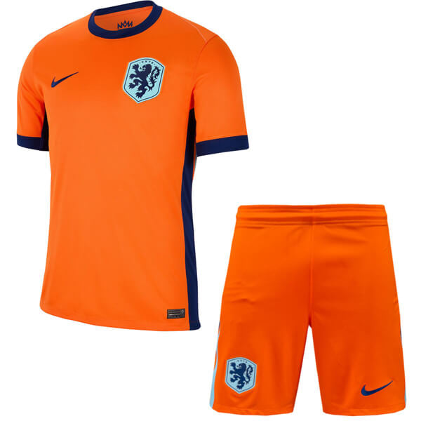 Kids Jersey and Shorts Netherlands Home 24/25