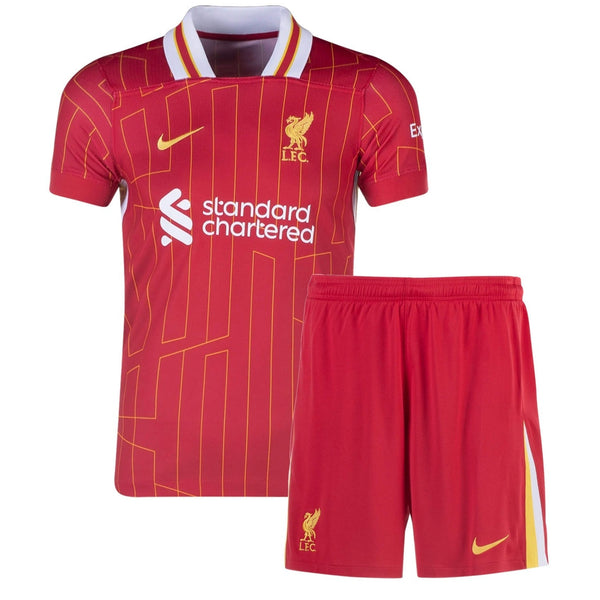 Kids Jersey and Shorts Liverpool Home 24/25