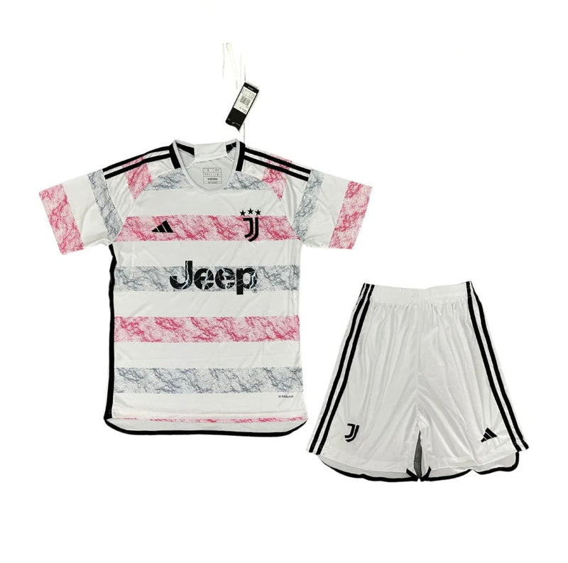 Juventus Away Kids Jersey and Shorts 23/24