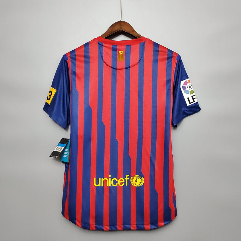 Jersey FC Barcelona Retro 11/12 - Whit Patch