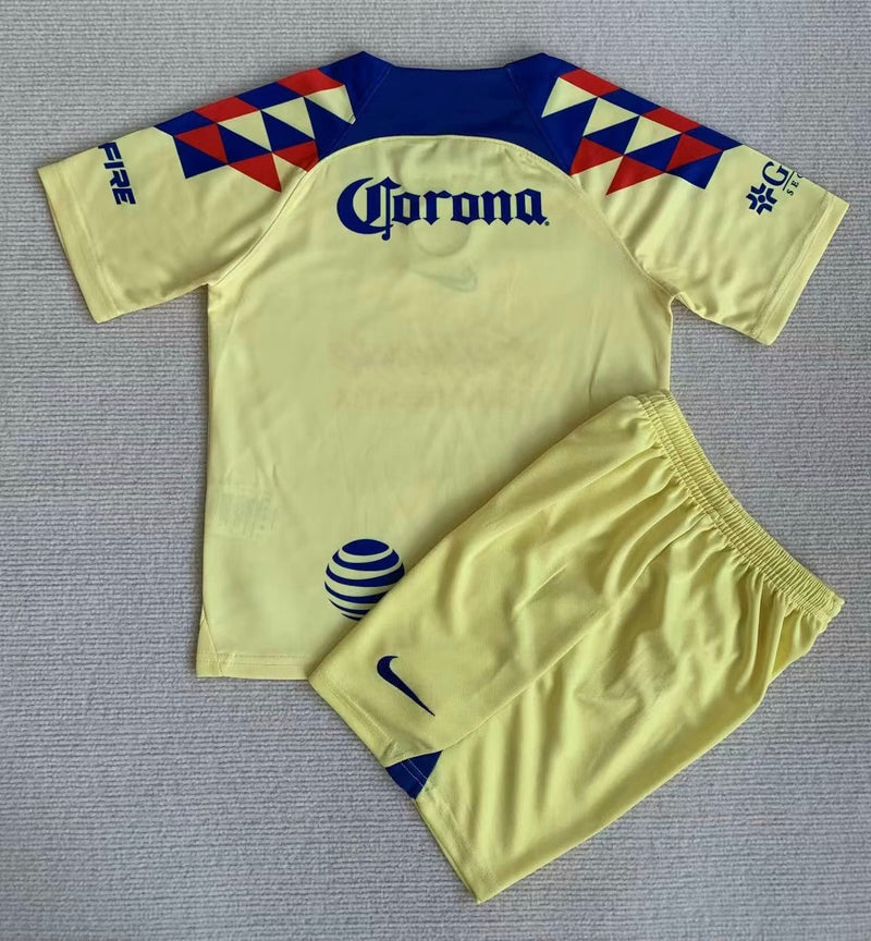 Kindershirt en shorts Club América Home 23/24