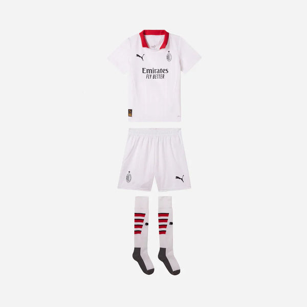 Trui en korte broek voor kinderen AC MILAN Uit 24/25 - Met kousen