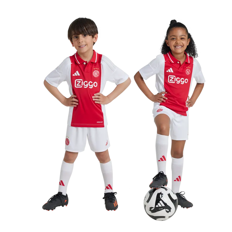 Kids Jersey and Shorts Ajax Home 24/25