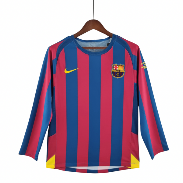 Jersey FC Barcelona Retro Long Sleeve 05/06