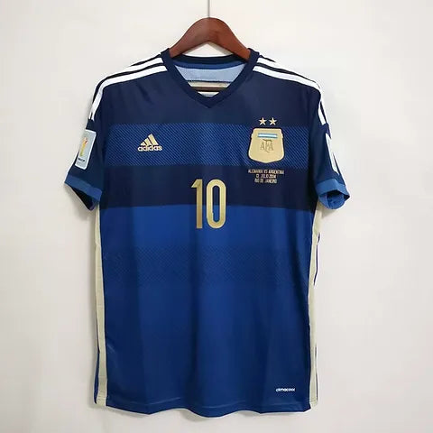 Argentinië Retro 2014 Jersey - Met Patch