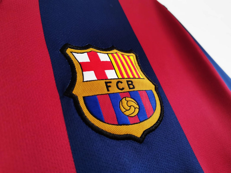 Shirt FC Barcelona Retro 14/15 - Witte Patch