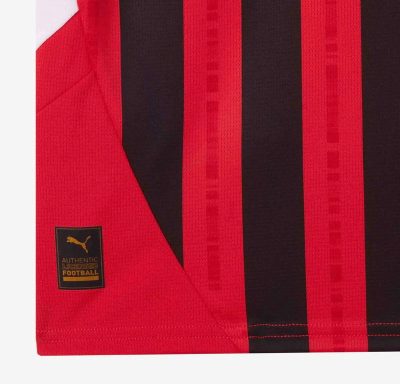 Jersey en korte broek voor kinderen AC MILAN Home 24/25