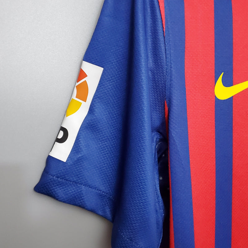 Jersey FC Barcelona Retro 11/12 - Whit Patch