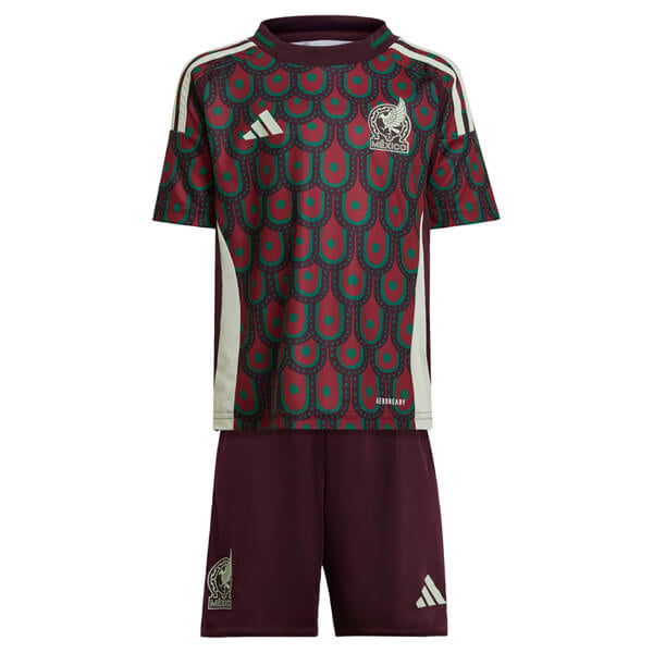 Jersey en Shorts voor Kinderen Mexico Home 24/25