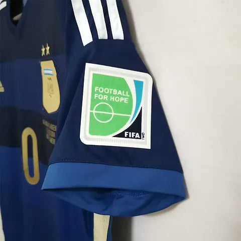 Argentinië Retro 2014 Jersey - Met Patch