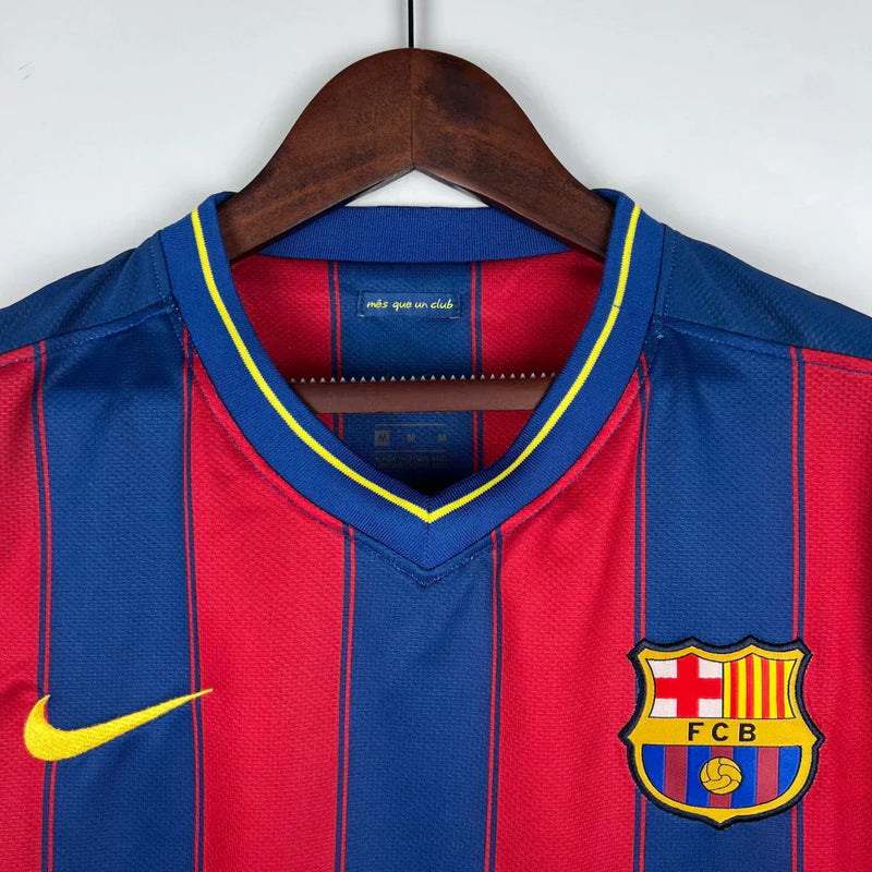 Jersey FC Barcelona Retro 09/10 - Whit Patch