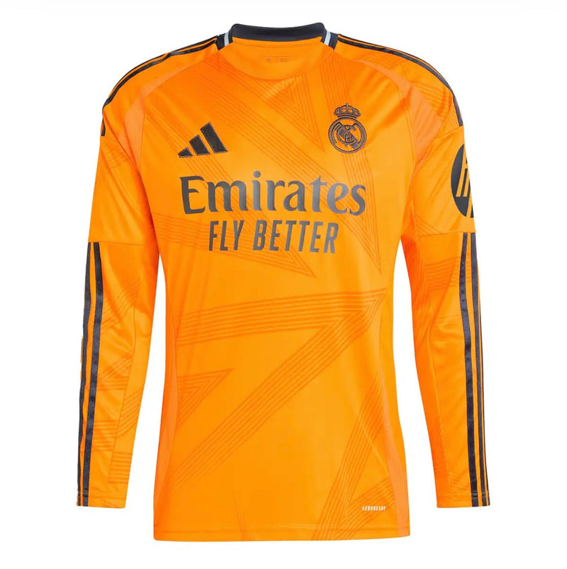 Jersey Real Madrid Long Sleeve Man Away 24/25