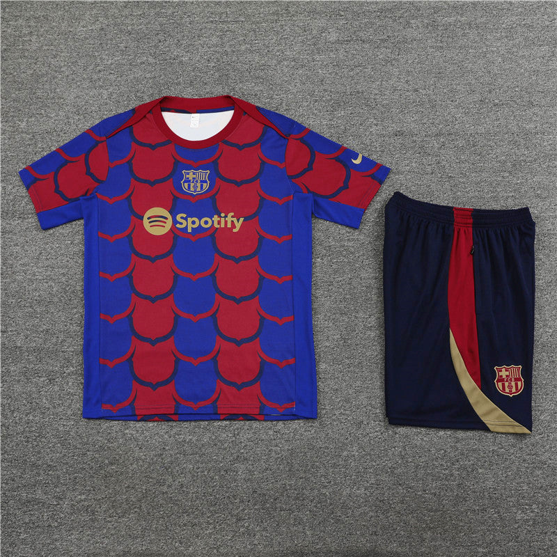 Barcelona 24/25 training shirt and shorts