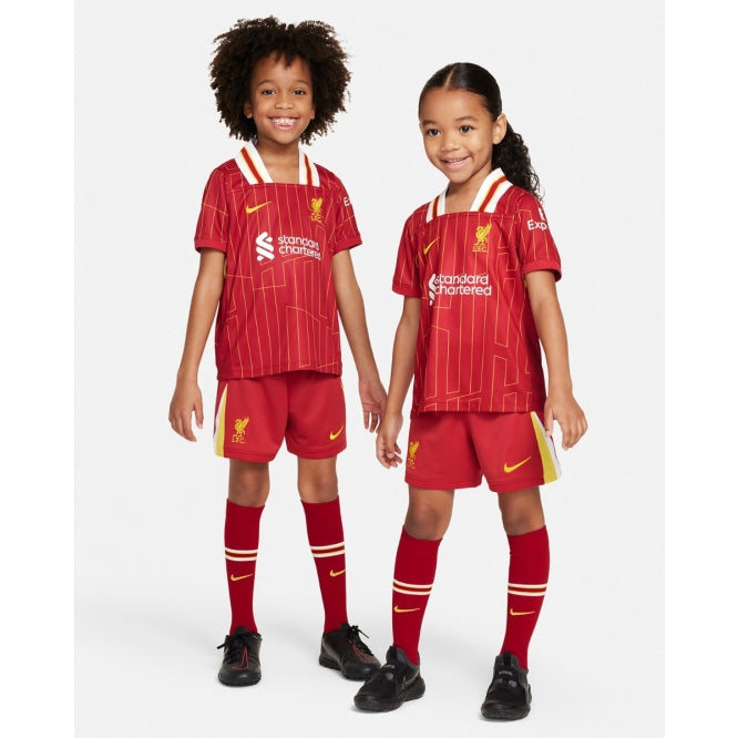 Kids Jersey en Shorts Liverpool Home 24/25 - Met kousen