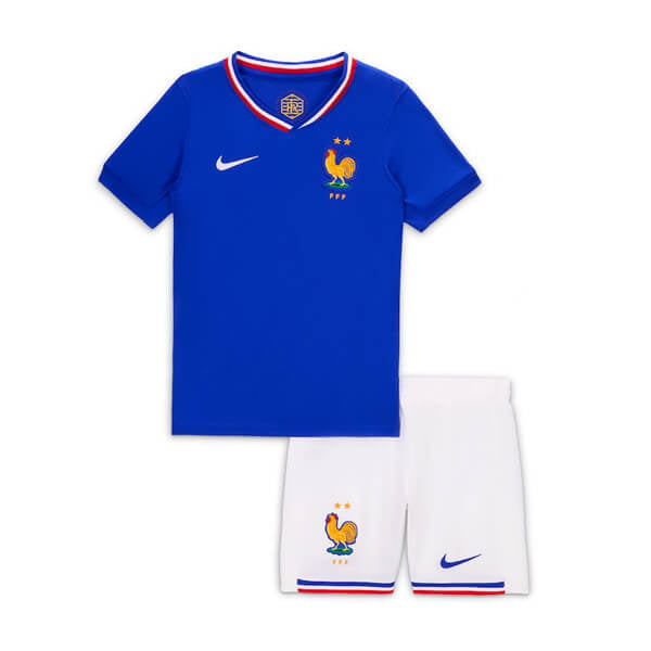 Jersey and Shorts for Kids France Home 24/25