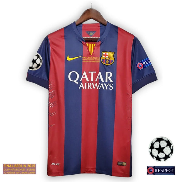 Shirt FC Barcelona Retro 14/15 - Witte Patch